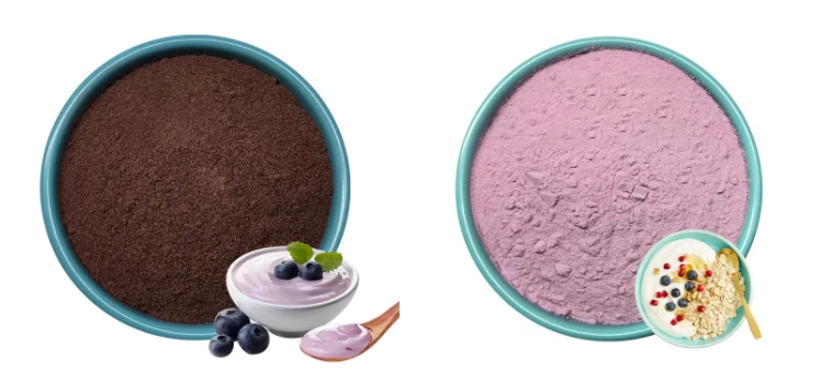 Freeze dried blueberry powder Freeze dried blueberry powder